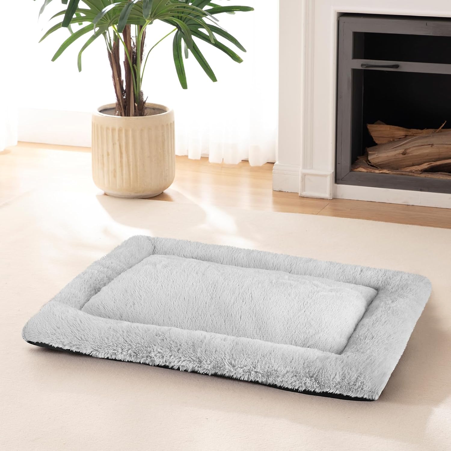 Colchoneta Siwa Mary suave, antideslizante, lavable, estilo cajón para perros y...