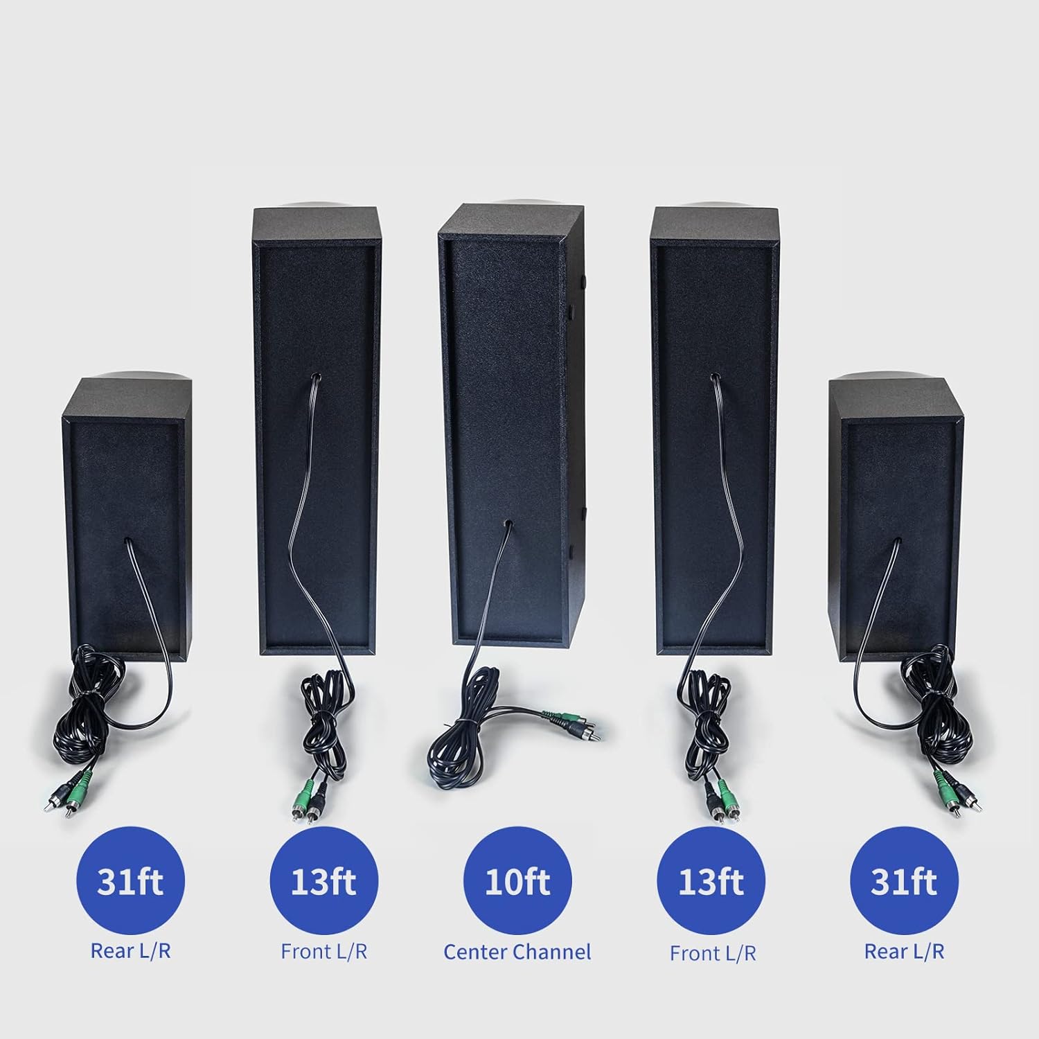 Bobtot Sistemas de cine en casa Altavoces de sonido envolvente  1200 vatios...