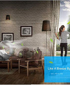 Ventilador de pared sin aspas de 14 pulgadas, 26 Wcontrol remoto, temporizador,...