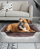 PUPPBUDD - Cama ortopédica para perros grandes, rectangular, lavable, cómoda,...