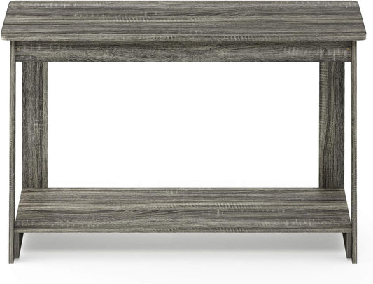 Furinno Beginning - Soporte para TV, color gris roble francés, 15.59 x 35.04 x...