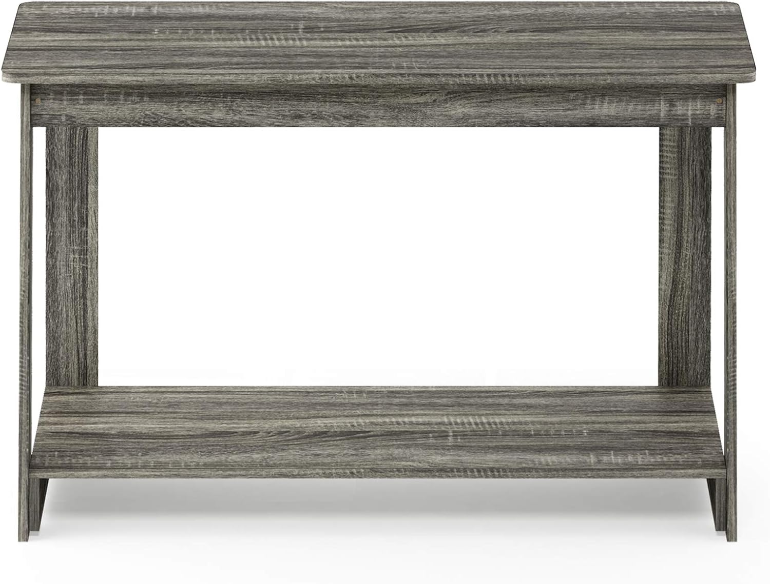 Furinno Beginning - Soporte para TV, color gris roble francés, 15.59 x 35.04 x...