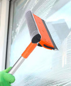 Escobilla de ventana para el hogar, herramienta de limpieza de ventanas con