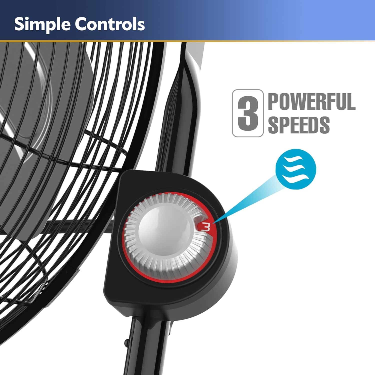 Lasko Cyclone Ventilador de pedestal, altura ajustable, 1885, blanco, 1885,...
