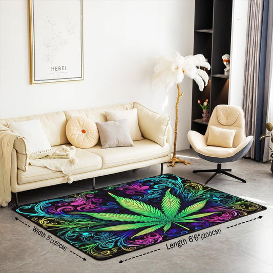 Alfombra de área de 5 x 7 pies y alfombrillas, juego de alfombras decorativas...