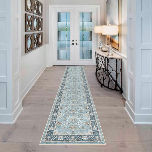 Alfombra de cocina suave antideslizante con parte trasera de goma para baño,