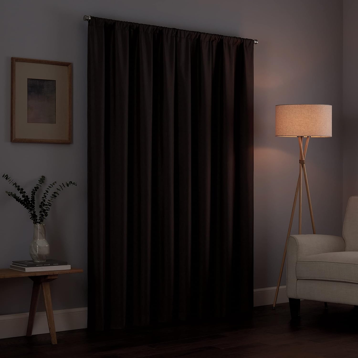 Eclipse Kendall - Cortinas térmicas blackout modernas con pasabarras para...