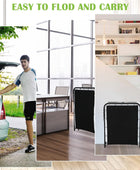 Cama plegable para invitados, cama de tamaño individual, base de colchón...