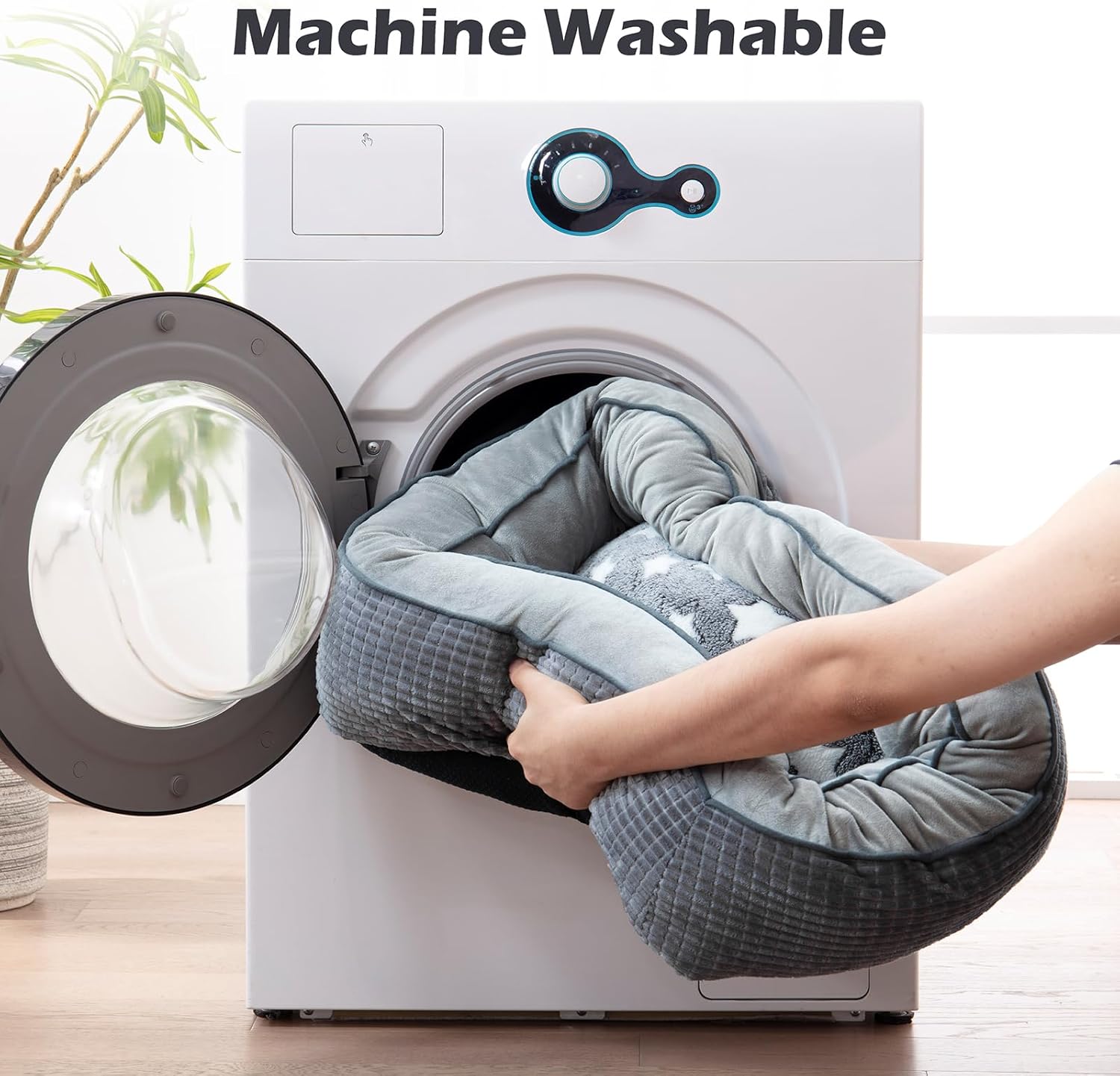 SIWA MARY Camas para perros pequeños y gatos, sofá cama lavable para perros con...