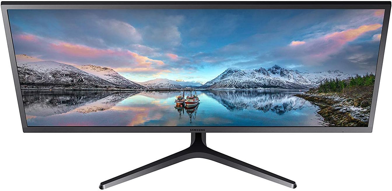 SAMSUNG Monitor para juegos ultraancho SJ55W de 34 pulgadas (LS34J550WQNXZA) -...