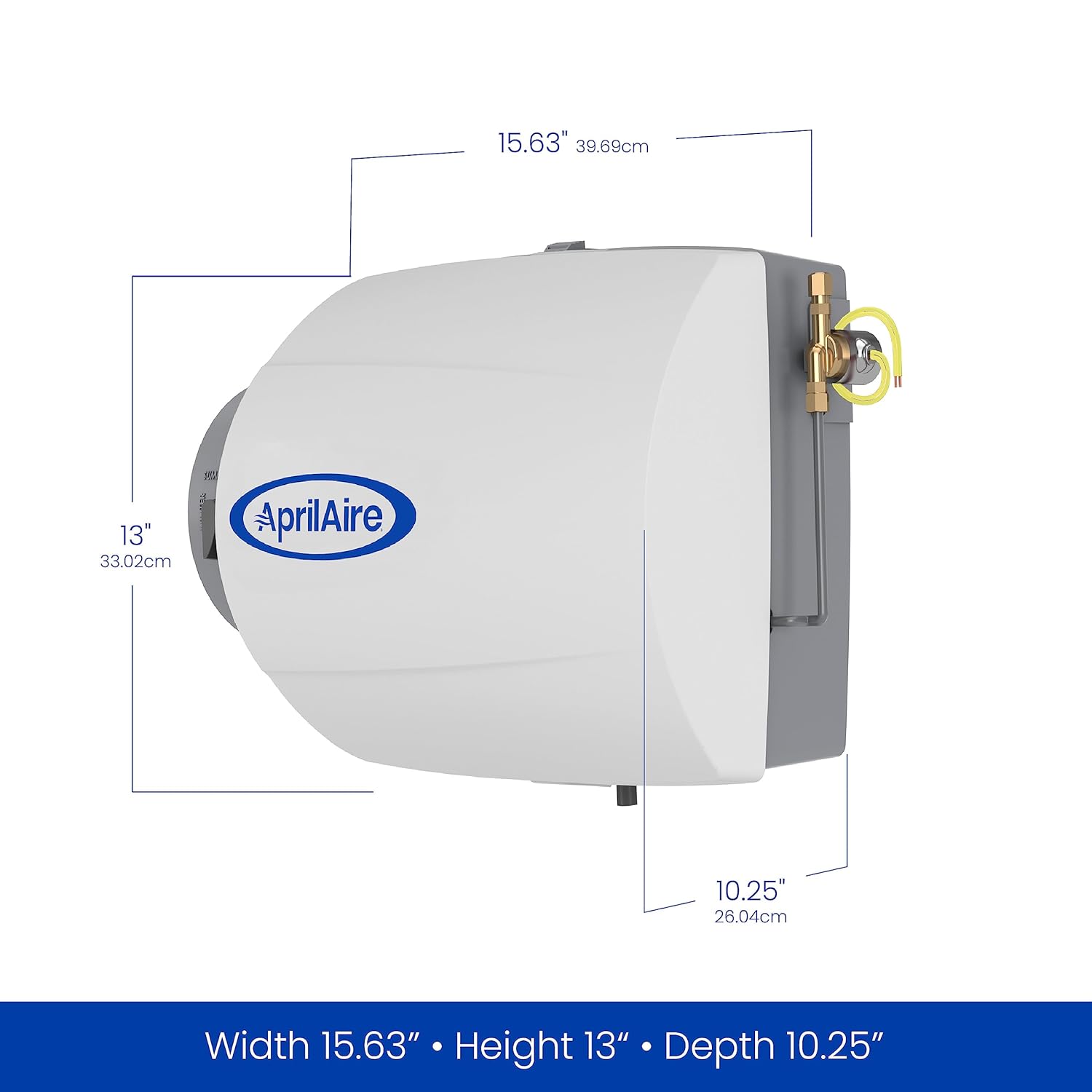 AprilAire Humidificador evaporativo de derivación pequeña para toda la casa con...