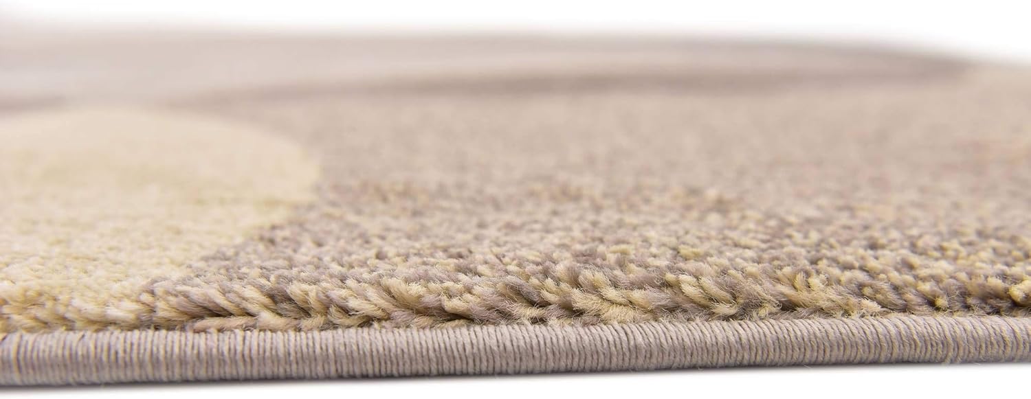 Unique Loom Chromatic Collection - Alfombra moderna bokeh y vibrante abstracta...