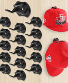 Perchero adhesivo para gorras de béisbol de pared, paquete de 16 ganchos para...