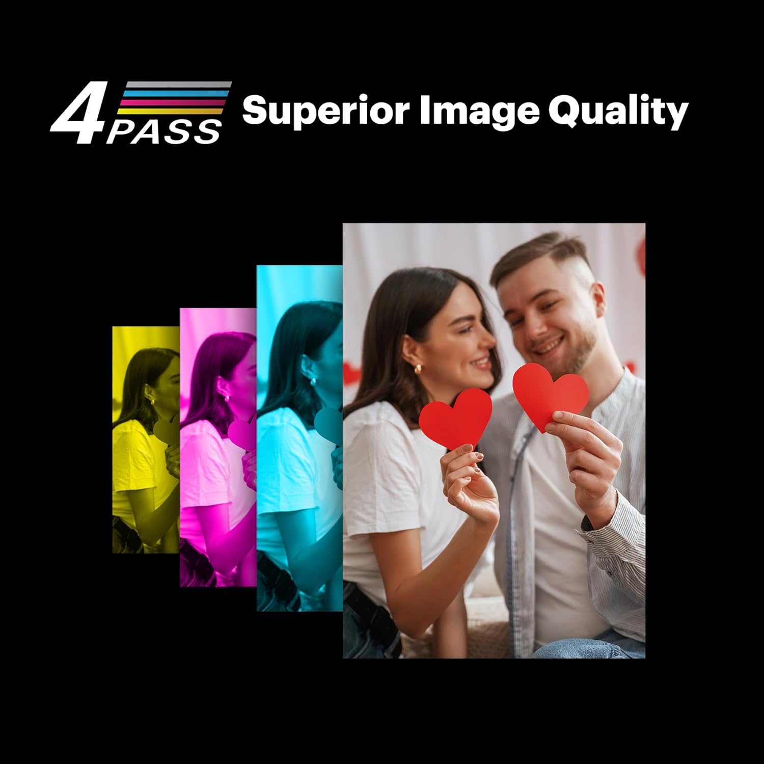 KODAK Mini 2 Retro 4PASS - Impresora fotográfica portátil (2.1 x 3.4 pulgadas),...