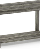 Furinno Beginning - Soporte para TV, color gris roble francés, 15.59 x 35.04 x...