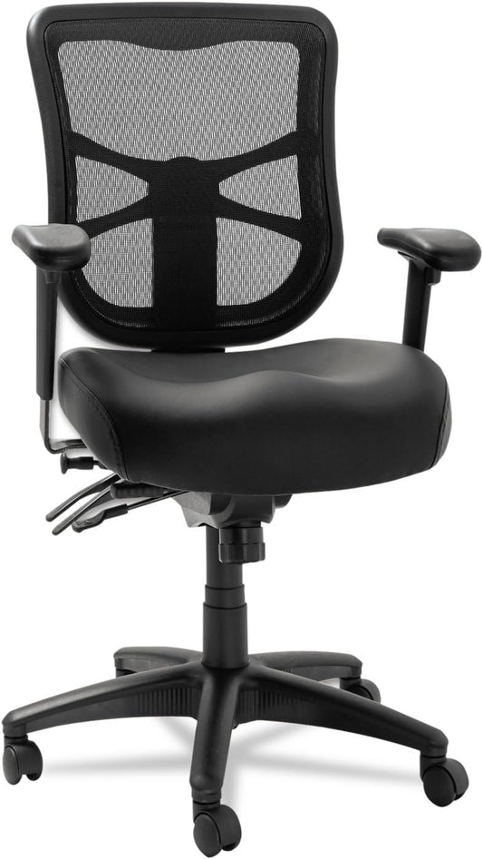 Alera EL4215 Elusion Series Silla multifunción de malla con respaldo medio,...