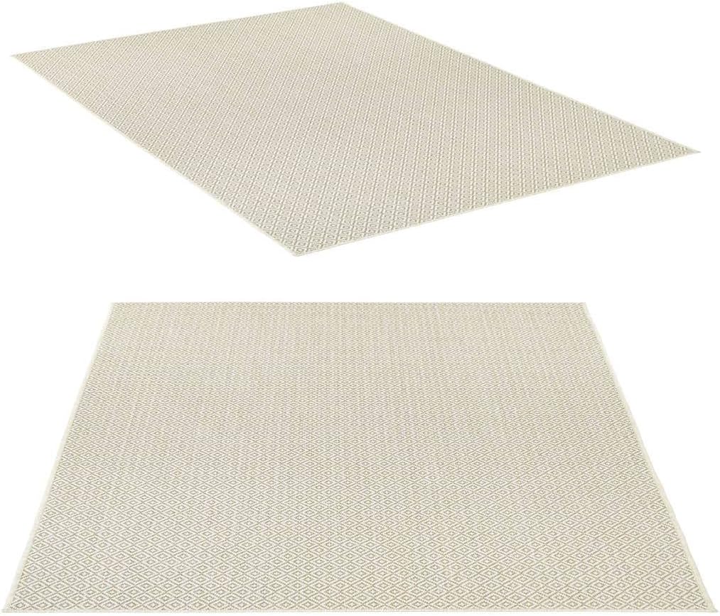 Benissimo Alfombra de interior y exterior de 6 x 9 pulgadas, colección...