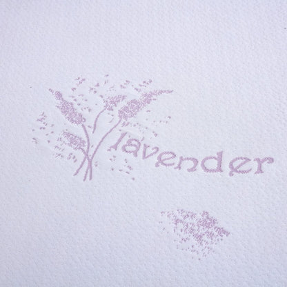 OakRidgeTM Funda de colchón perfumada de lavanda, hecha de poliéster suave con