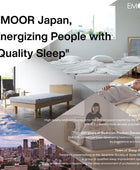 EMOOR Juego de colchón de futón japonés (atracción, edredón y almohada) CLASSE...