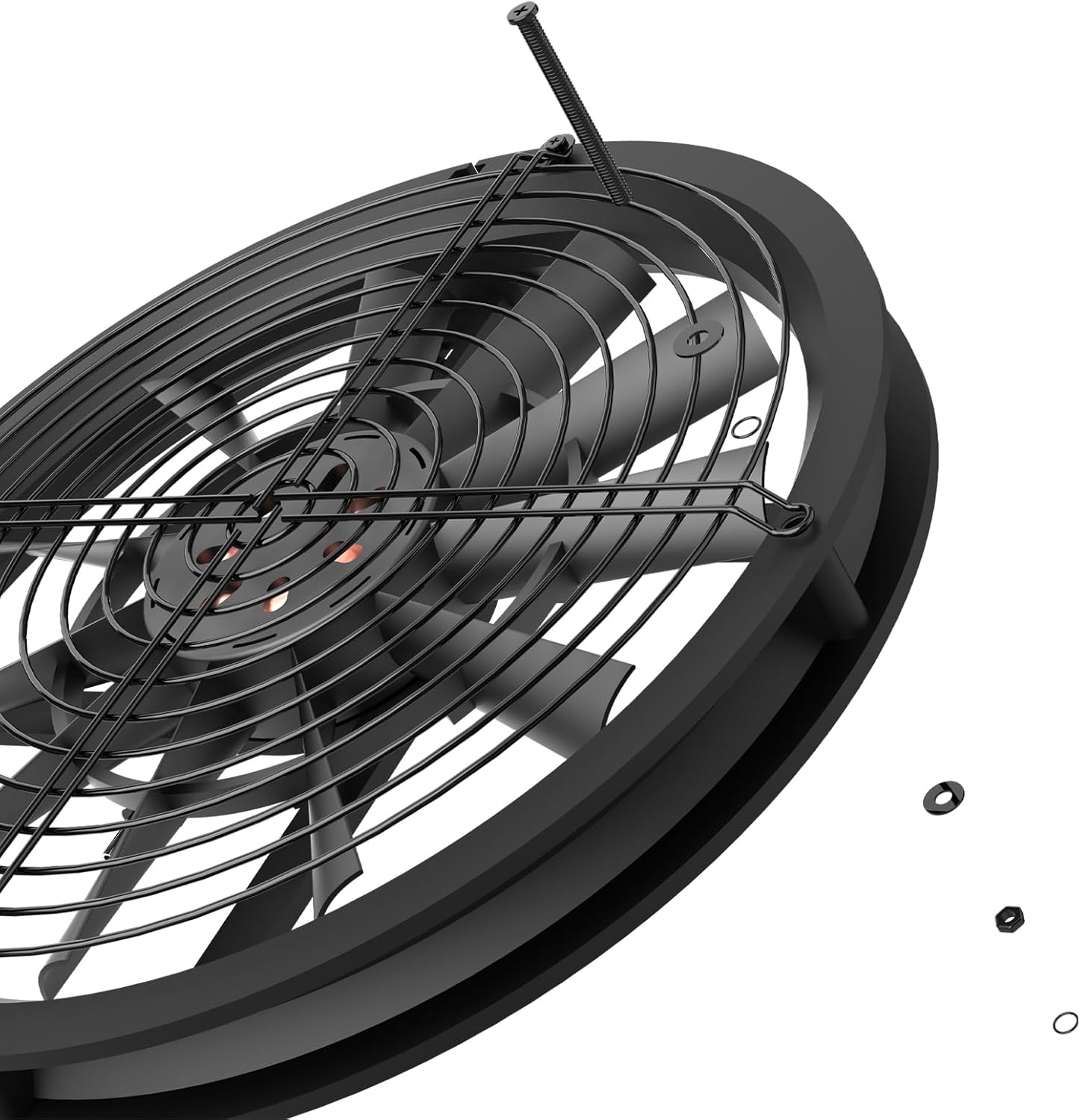 SUNYIMA Ventilador solar, 20 W, resistente a la intemperie, ventilador solar...