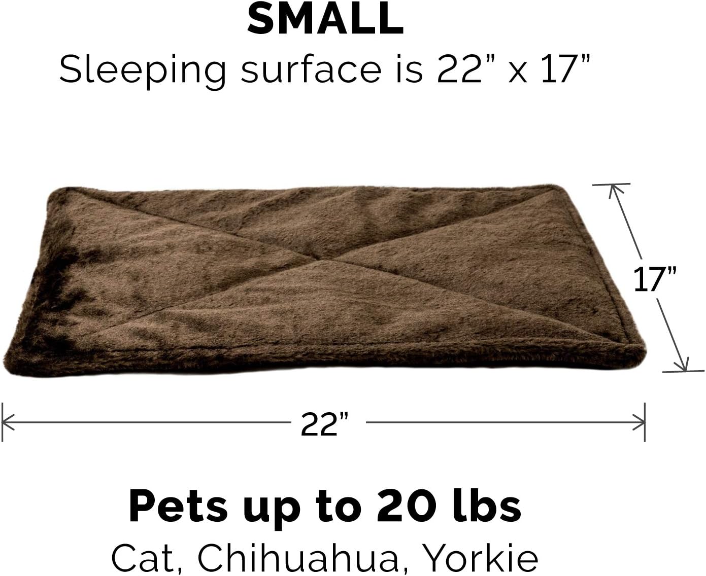 Cama Furhaven para mascotas como perros y gatos - Almohadilla térmica,...