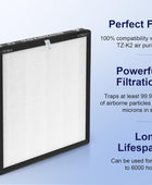 ToLife TZ-K2 Filtro de repuesto para purificador de aire, filtro de carbón...