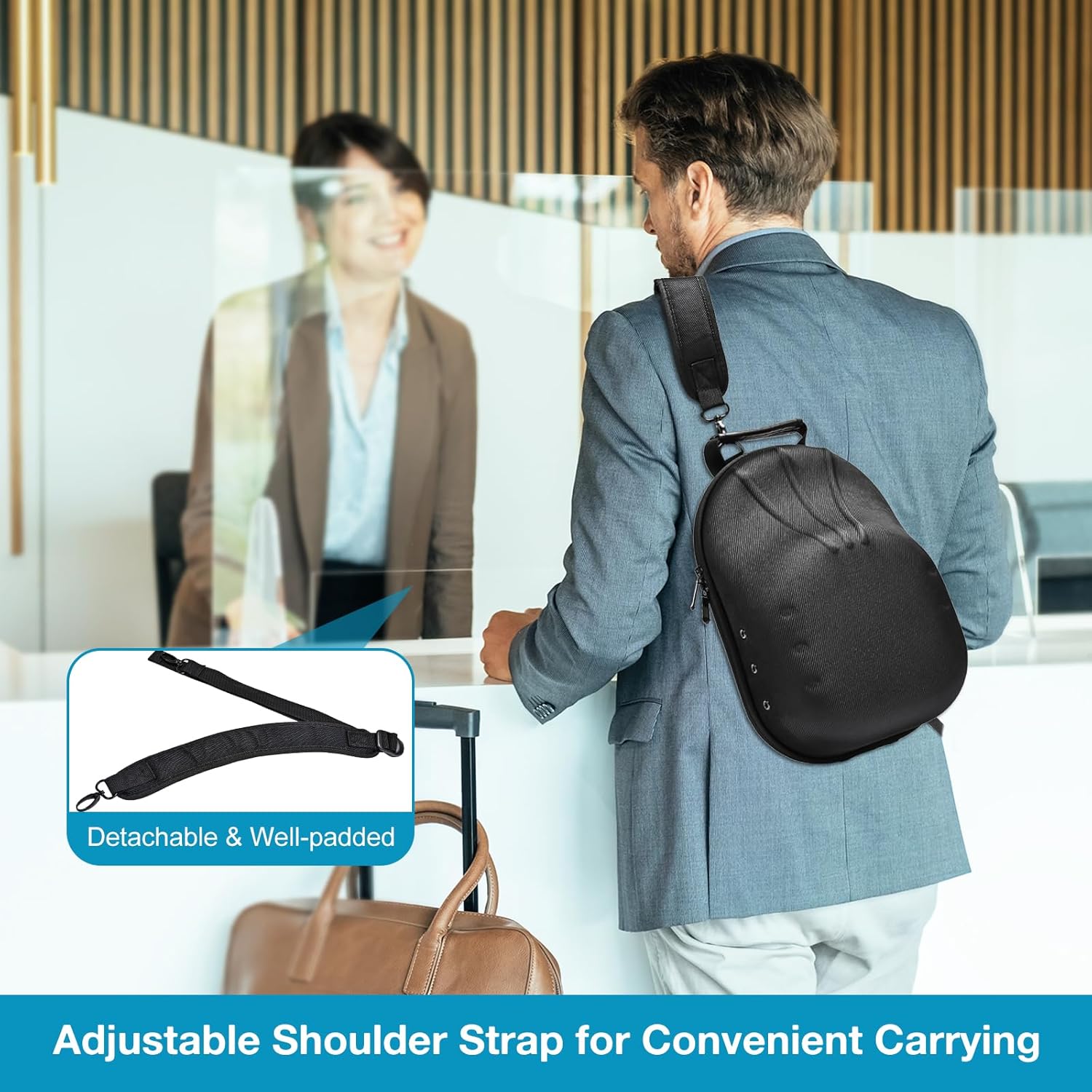 ProCase Estuche rígido de viaje para gorros, bolsa de almacenamiento para 5-6...
