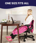 La manta original para silla de oficina de SnuggleBack acogedora y cómoda funda...