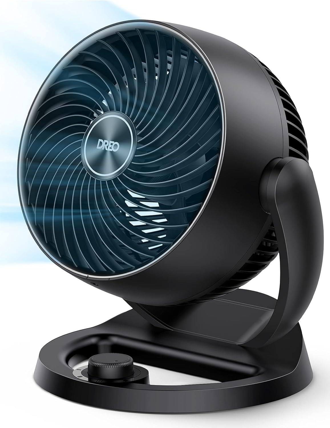 Dreo Ventilador para dormitorio, 12 pulgadas, potente flujo de aire de 70 pies,...