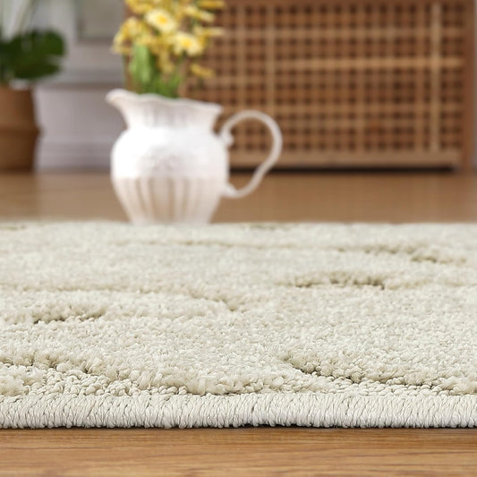 Alfombra de área de 11 x 15 pulgadas, cubierta de suelo con textura de vid