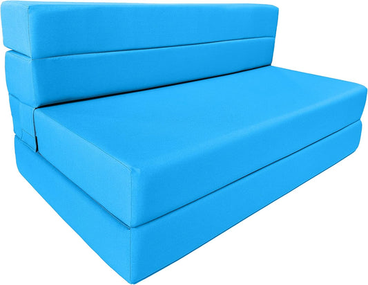Colchón plegable portátil, camas de invitados de estudio, colchones de