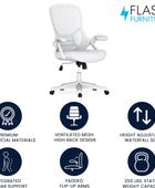 Flash Furniture Porter - Silla de oficina giratoria de respaldo alto con...