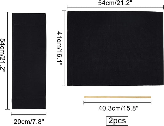 1 juego de funda de repuesto de lona de repuesto de 21.2 x 16.121.2 x 7.8