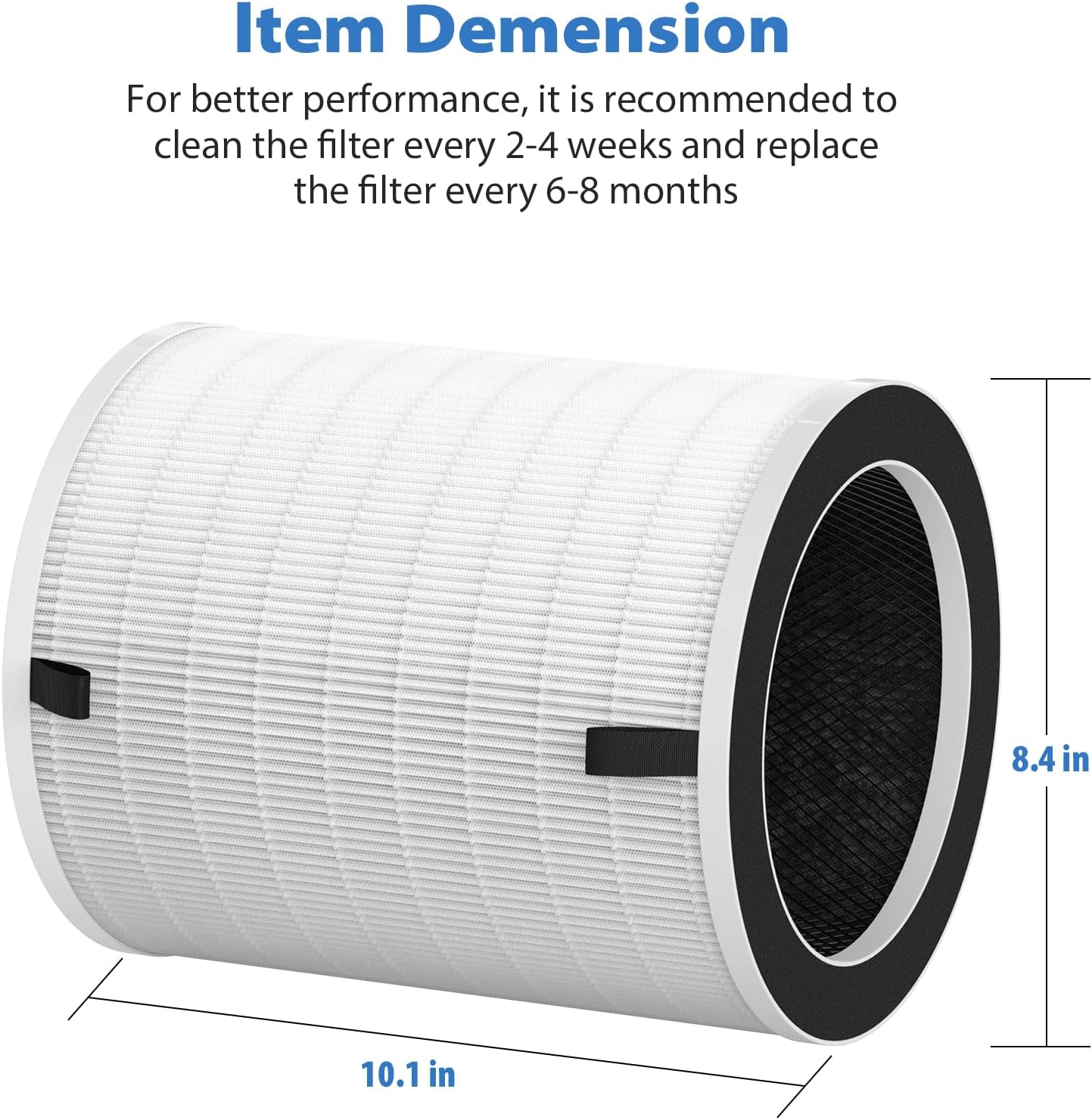 Filtro de repuesto True HEPA Max compatible con Afloia MAX, MAGE, MAGE PRO y...