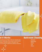 Kit de limpieza de baño, paño de limpieza de microfibra de alta calidad,