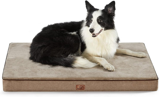 Bedsure Cama ortopédica grande para perros grandes, almohada impermeable de...