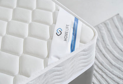 Colchón híbrido Homelife de resortes interiores de 6 pulgadas con capa superior