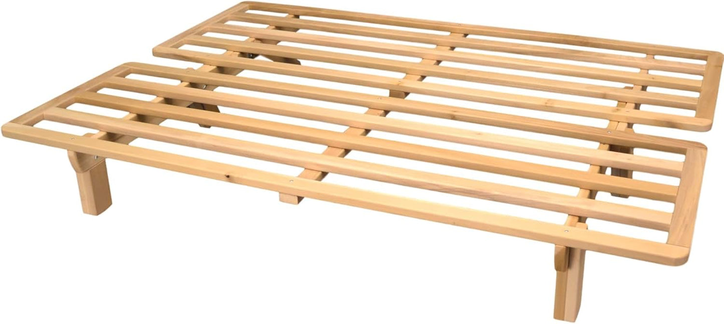 Sofá cama - marco únicamente, Madera, Madera clara