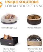 K&H Pet Products Thermo-Pet Cave - Cama para gatos con calefacción, color azul...