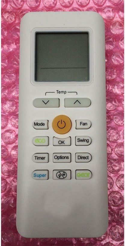 Mando a distancia de aire acondicionado de repuesto para Midea RG70E3BGEF