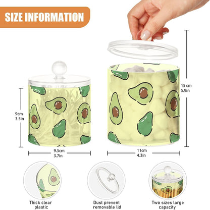 Dispensador de soporte para aguacate, 2 unidades, recipientes de baño