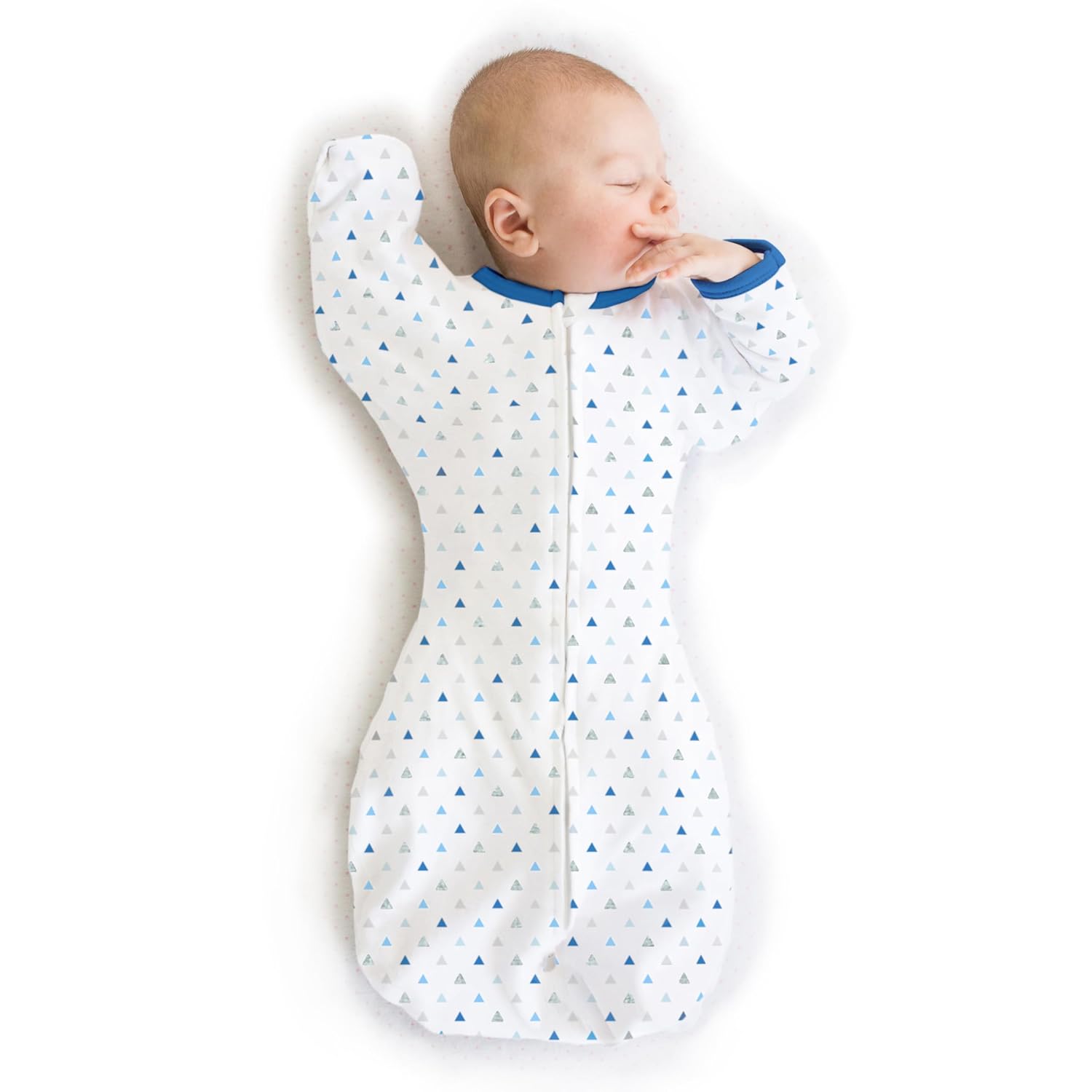 SwaddleDesigns Saco de transición para envolver con mangas de media longitud...