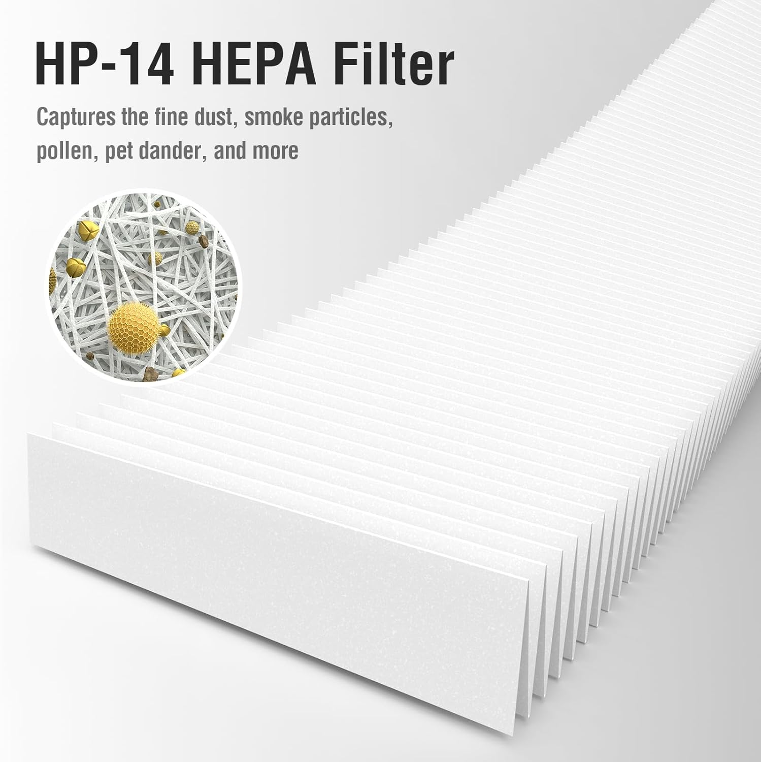 Filtro de repuesto True HEPA 14 compatible con purificador de aire Puro 240,...