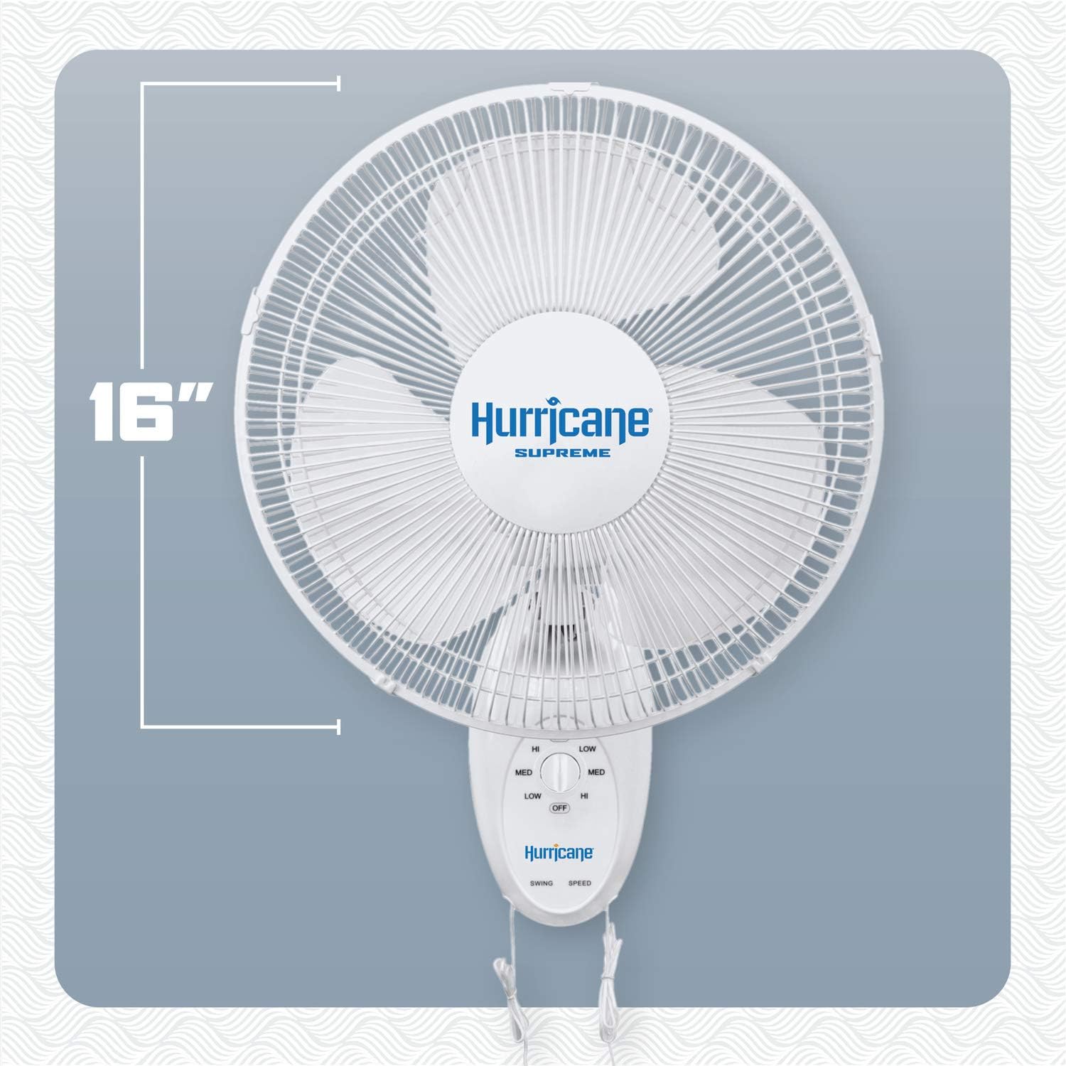 Hurricane- Ventilador , Ventilador de pared