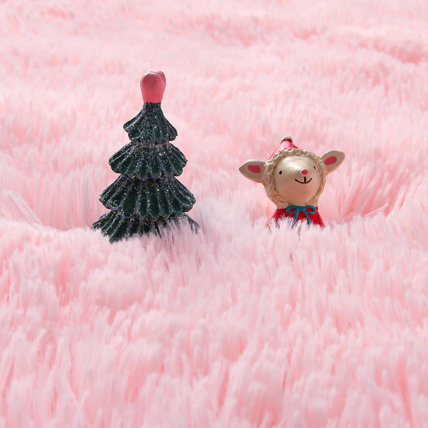Alfombra redonda rosa para dormitorio de niñas, alfombra circular esponjosa de...