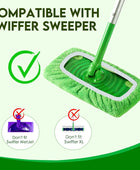 Almohadillas de fregona reutilizables compatibles con trapeador Swiffer Sweeper...