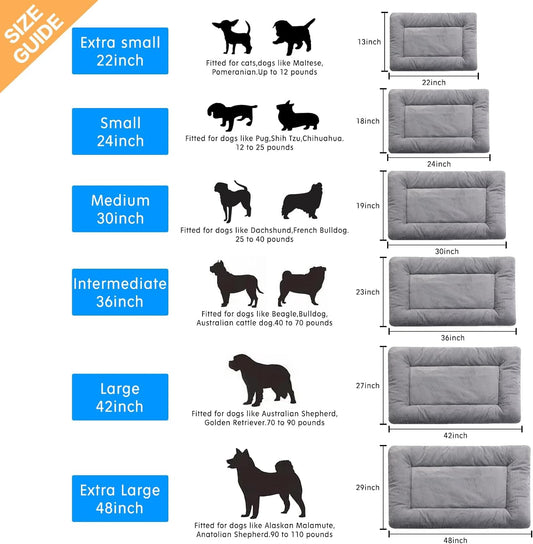 Cama para perros medianosmedianos, apta para metal, ultrasuave, lavable y...