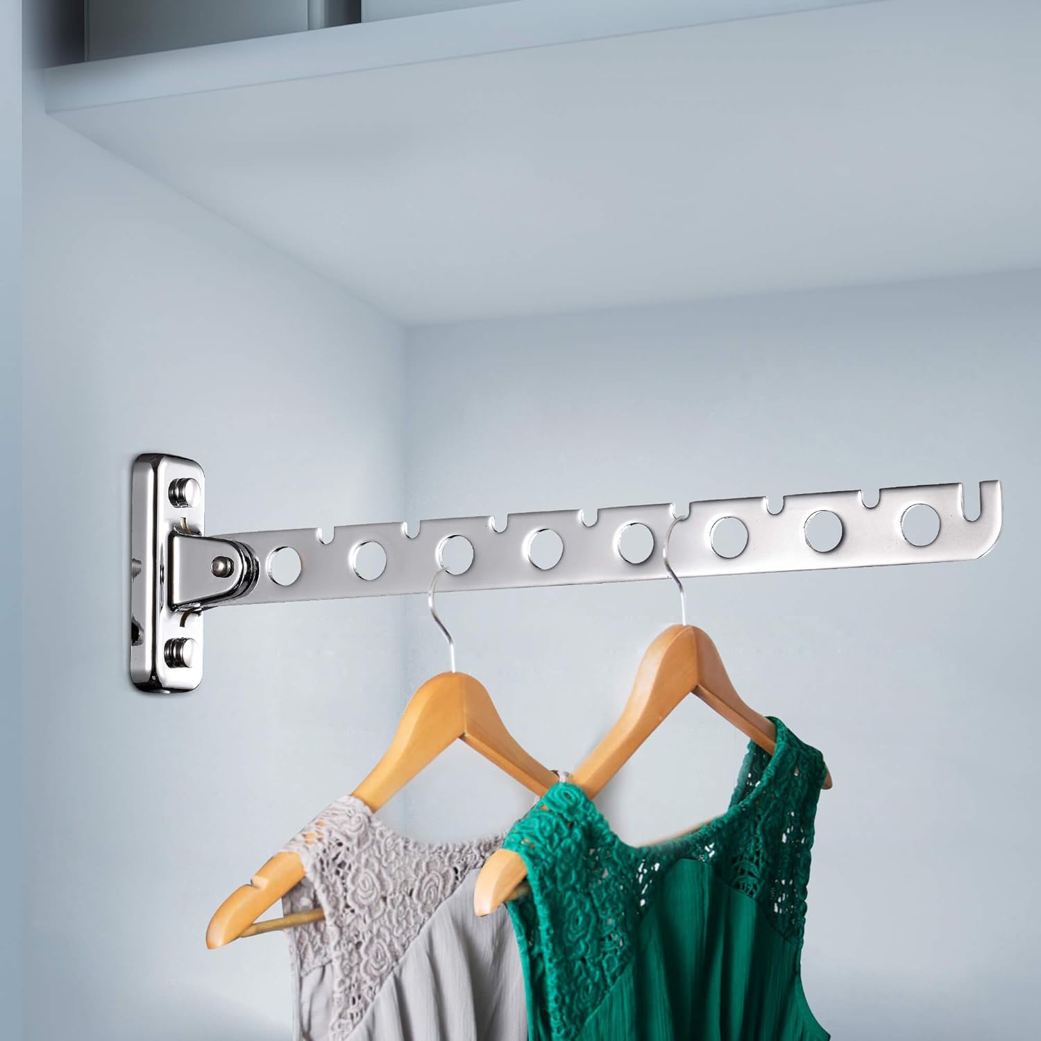 Perchas para ropa de pared, colgador de ropa, colgador de ropa para colgar en