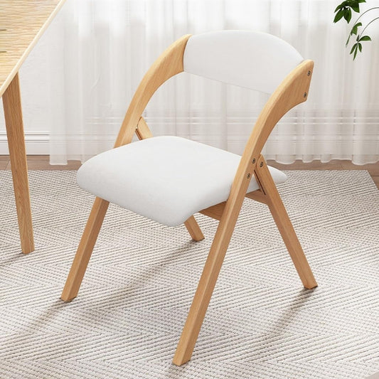 Sillas plegables con asientos acolchados, silla de comedor cómoda para el...