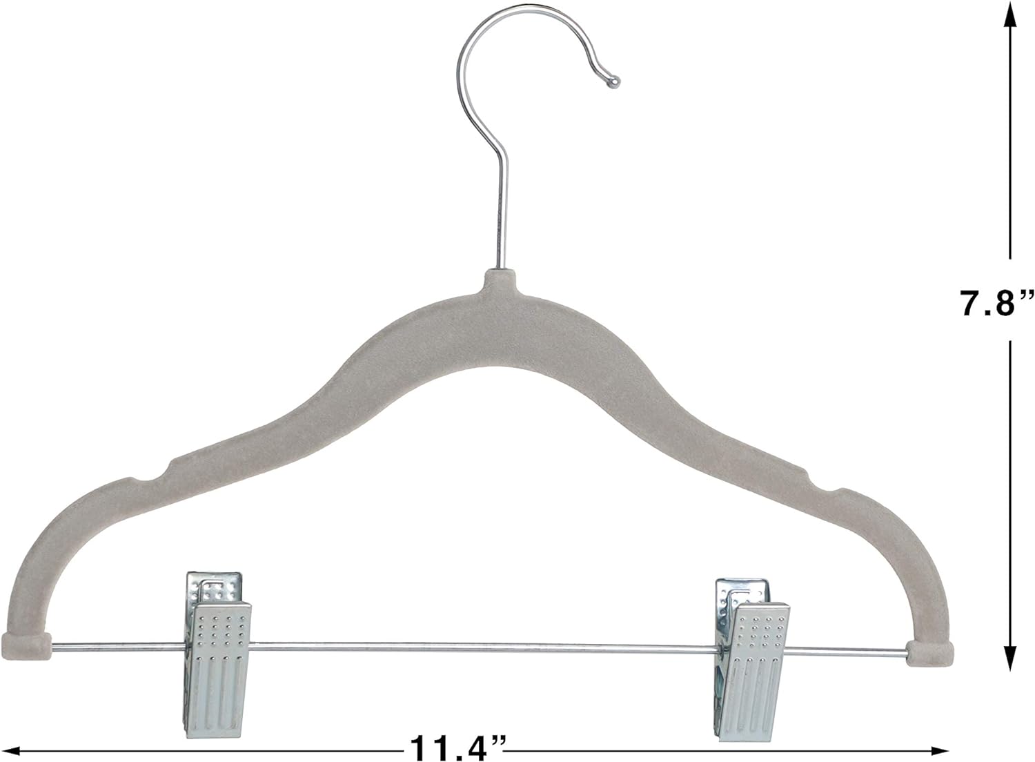 Finnhomy Perchas antideslizantes para ropa para bebés y niños, paquete de 20...